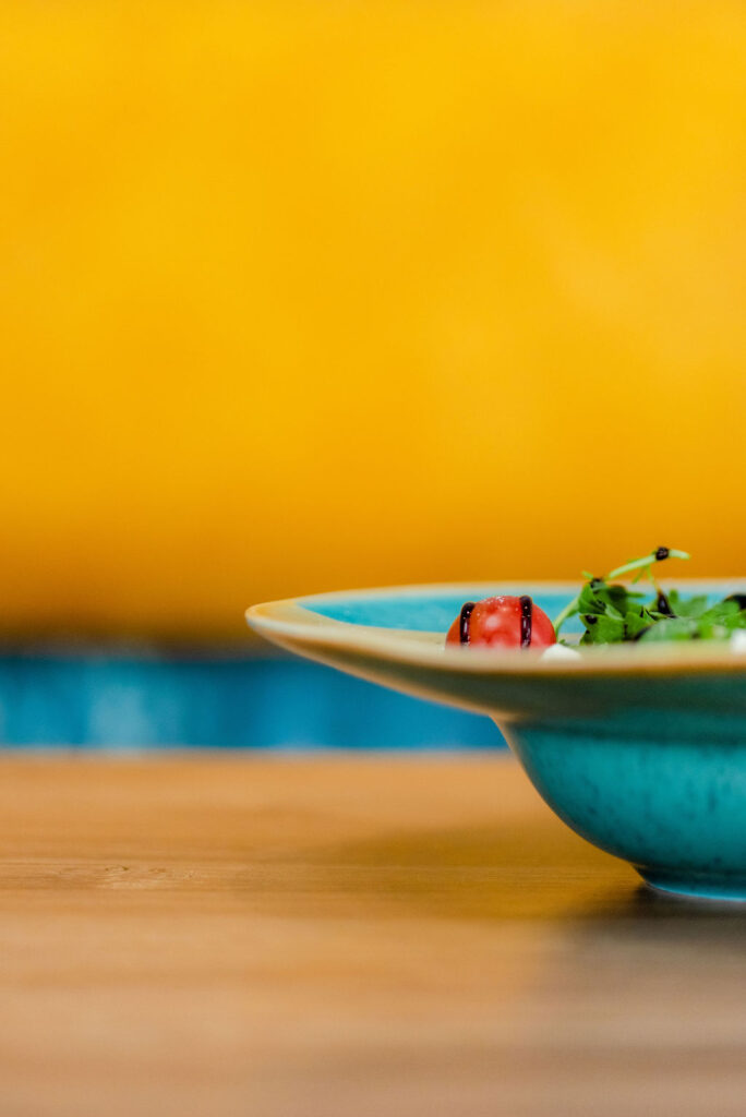 egészséges ebéd zöldsaláta